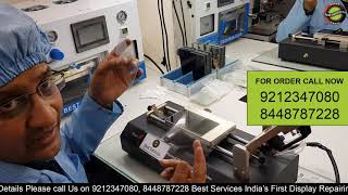 how to put oca on glass / touch lcd hindi