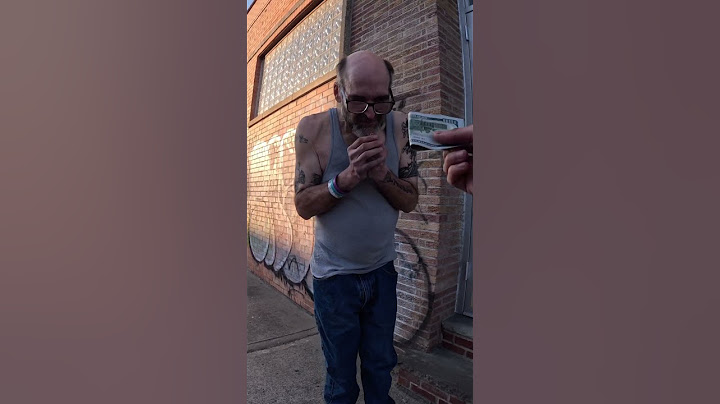 Giving Homeless Man $500… AGAIN!