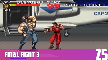 FINAL FIGHT 3 BEAT EM UP ARCADE LONGPLAY OLD GAMES [CAPCOM]