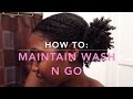 Maintaining The Wash N Go| RahKneeShuh