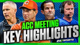 Florida State, Clemson Leaving ACC Seems "INEVITABLE" | Takeaways from ACC Spring Meeting