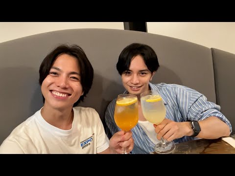 けんしげデート2 万博にて岩本照 襲来