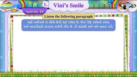 Std-7 english semester-1 unit-1 vini