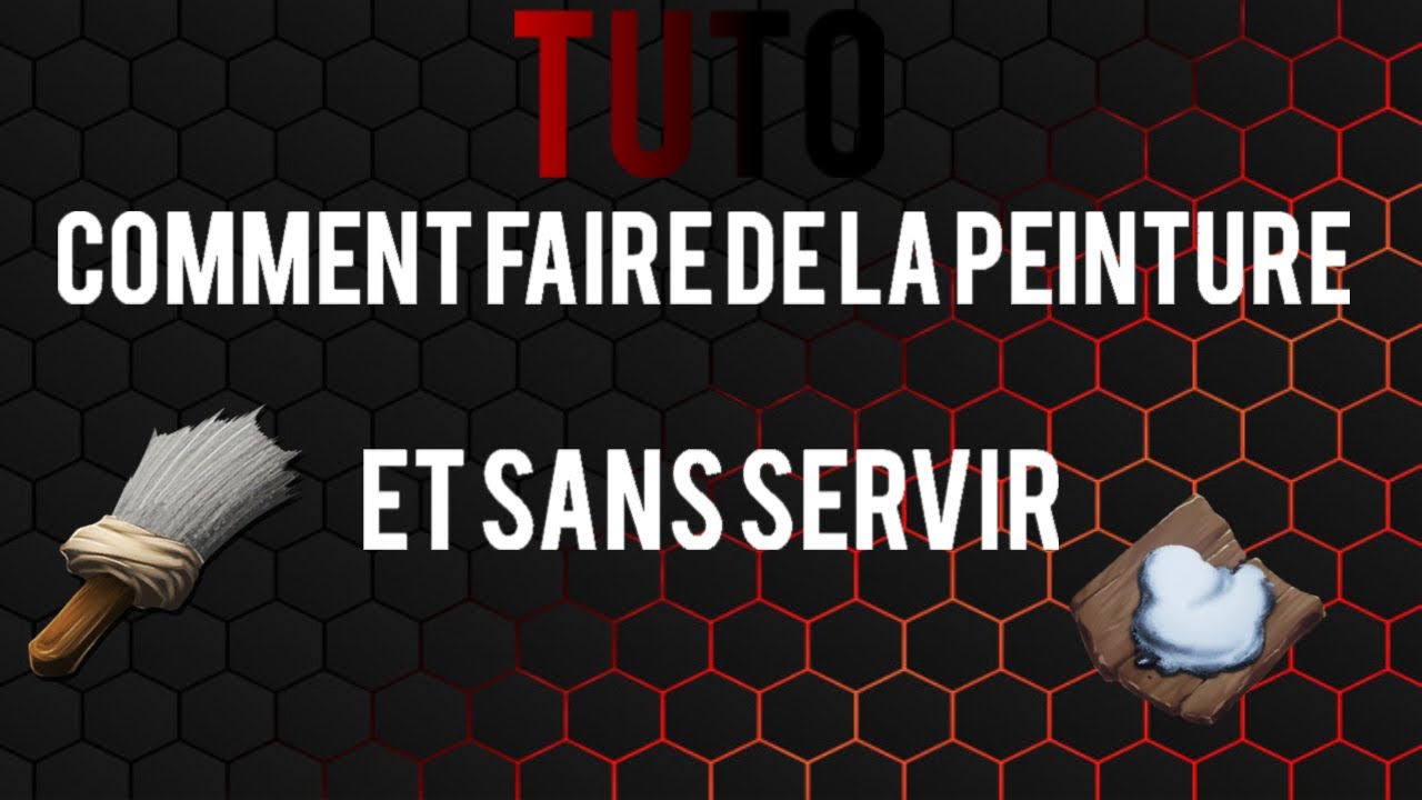 ark tuto Comment faire de la peinture et sens servir - YouTube