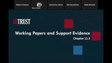 HITRUST Assessment Handbook Series - Session 4 - Testing and Evidence including Not Applicable