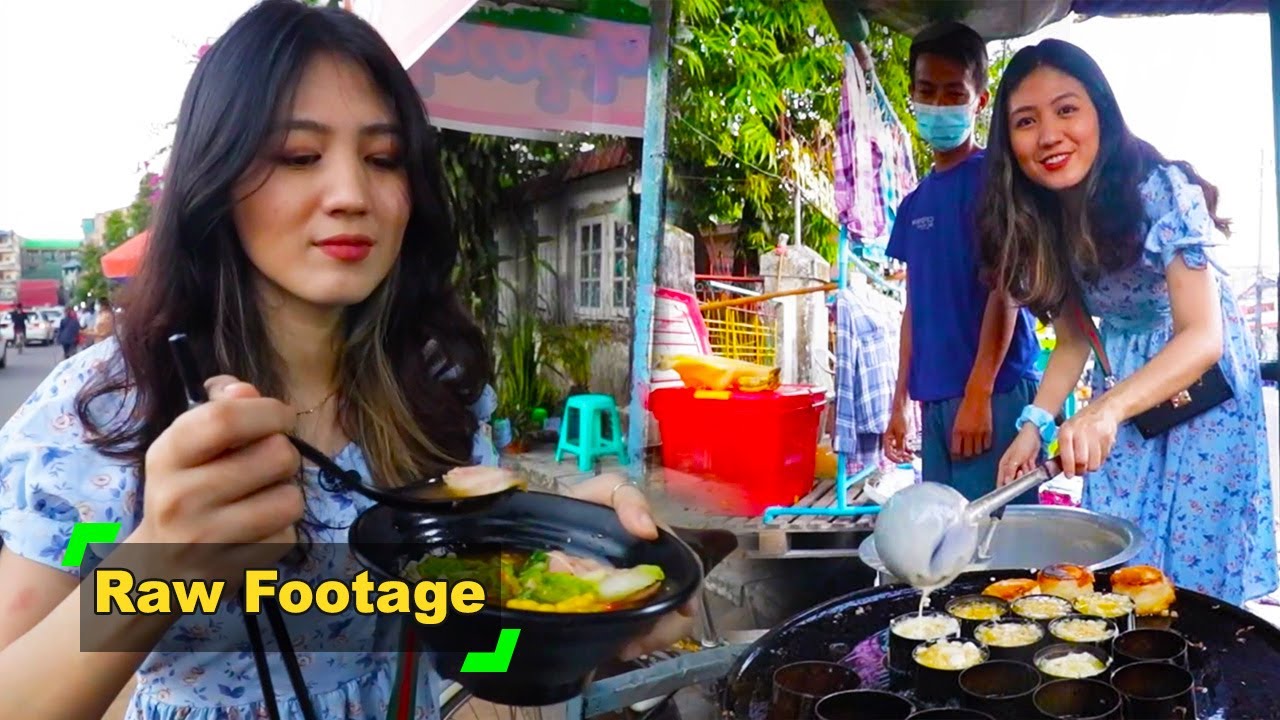 သမိုင်း လမ်းမကြီးဘေးက လမ်းဘေးစာ မုန့်စျေးတန်း