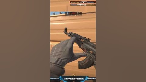 1v2 Clutch 3 kills on Overpass | expeditioustr #Twitch