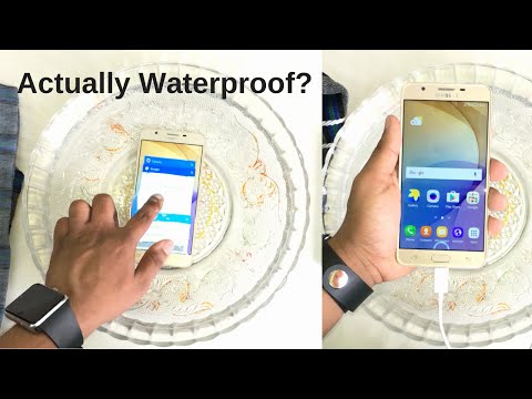 Video: Är Samsung j7 plus vattentät?