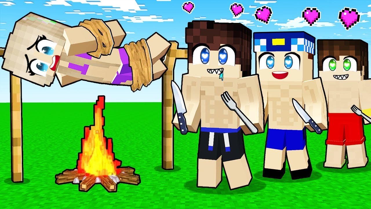 BÜTÜN ERKEKLER BERCA'yı YEMEK İSTİYOR - 😨🍗 Minecraft