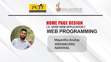 Web Project Task 06 | 1st Year | Semester 01 | Java Institute
