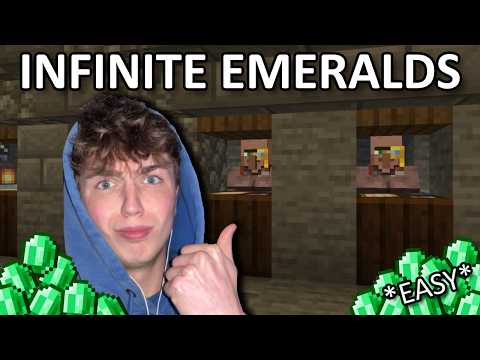 Exploiting Villagers for INFINITE Emeralds! (26.1+)