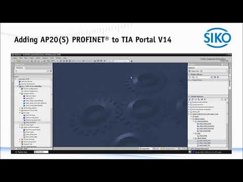 SIKO - Adding SIKO AP20(S) PROFINET® to TIA Portal V14