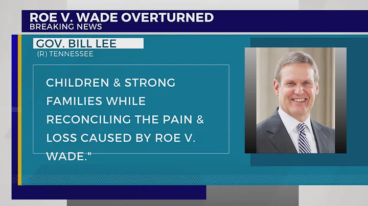 East Tennessee leaders react to overturning of Roe v. Wade