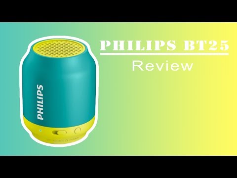 Philips BT25 Bluetooth Speaker Review - Value For Money?