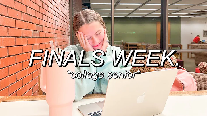 COLLEGE FINALS WEEK VLOG! my last finals week EVER! *study vlog*