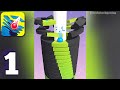 Stack Ball Gameplay Walkthrough Part 1 Stack Ball 
