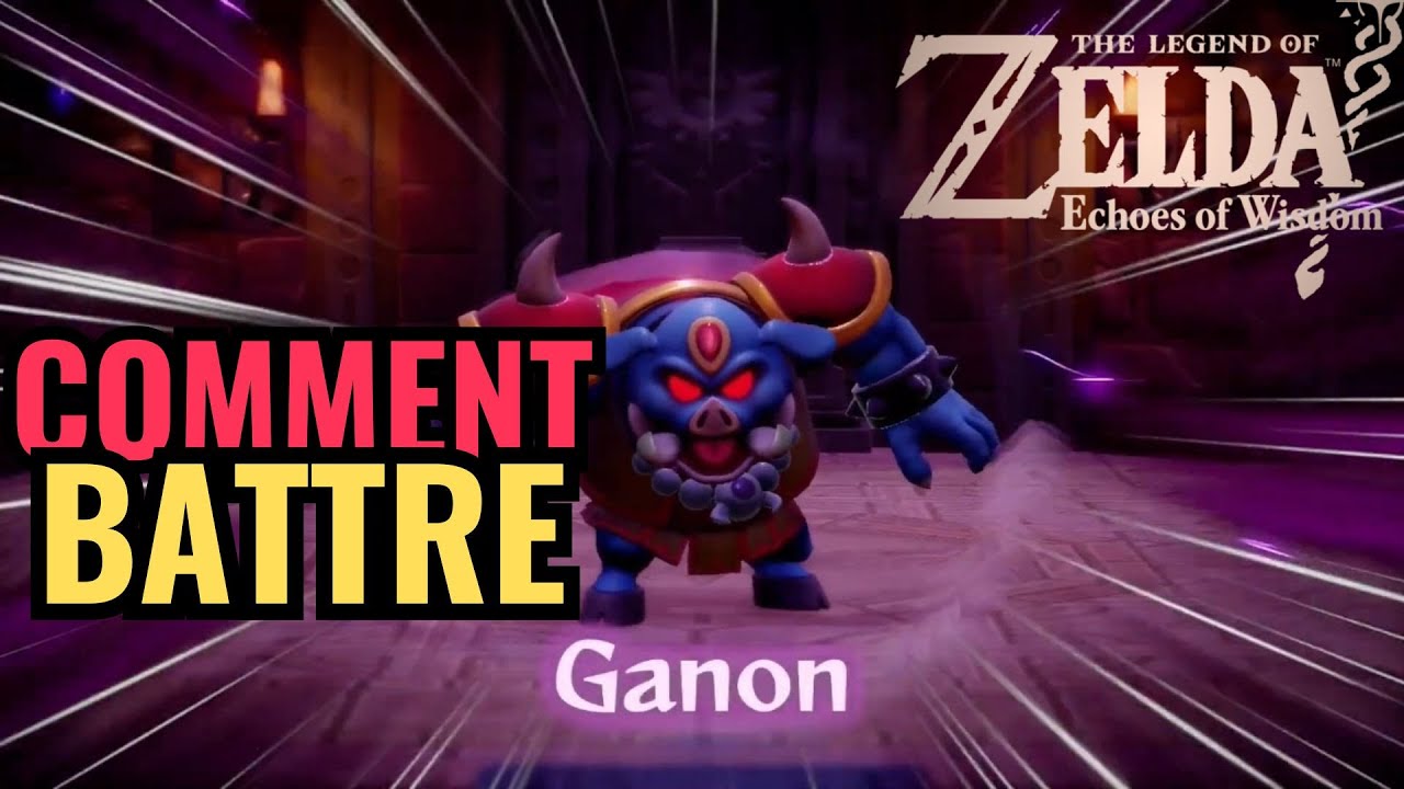 Comment Faire Pour Battre Ganon Dans Zelda En Video