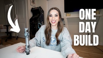 BUILDING MY OWN LIGHTSABER! | Under $40