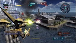 Raining down fire - Gundam Battle Operation 2