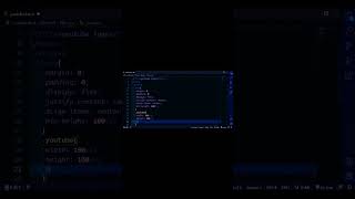 How to make youtube logo using HTML & CSS #coding #css #html #shorts
