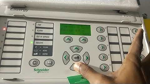 How to Use Test Mode in MICOM Relay | Step-by-Step Tutorial |  Test mode in schneider electric relay