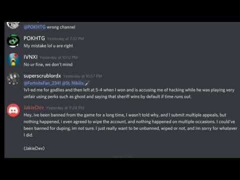 Reading Ban Appeals On Mm2 Discord Trading Server This One Hurts Ouch Youtube - anarchy discord server roblox