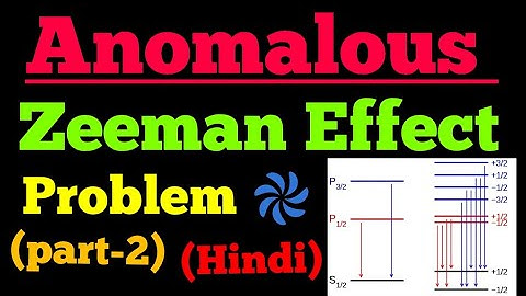 anomalous zeeman effect (part-2)