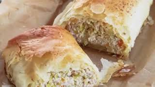 Штрудель С Курицей И Овощами