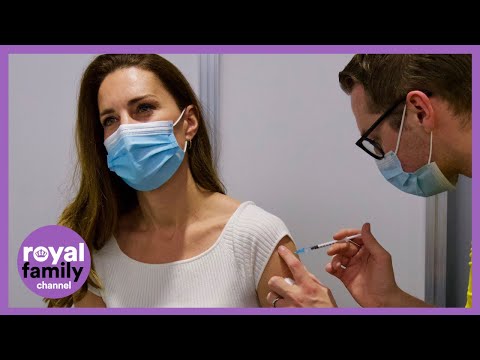 Kate Middleton Receives First Covid Vaccine at the Science Museum