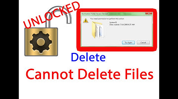 How to delete Can not Delete files or Locked files in PC