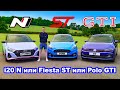 I20 N или Polo GTI или Fiesta ST: какой хот-хэтч лучше?