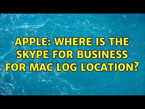 فيديو: أين يوجد Skype على Mac؟