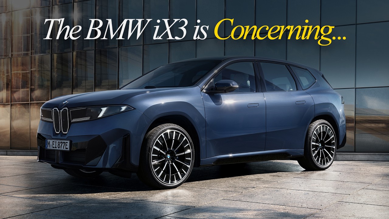 BMW iX3 — взгляд в мрачное автомобильное будущее...