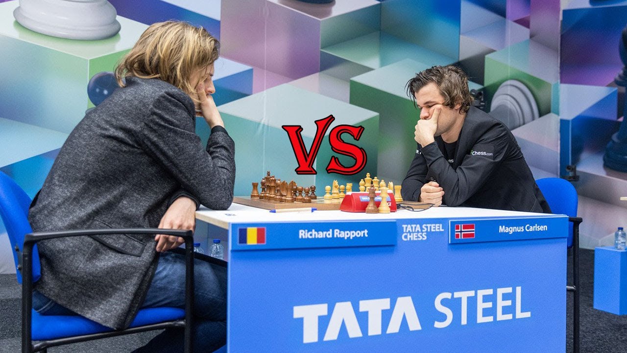 Wins for Carlsen and Rapport in Tata Steel Masters Round 2