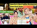 America     best indian restaurant from each state  survey results