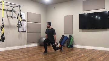 Dumbbell Split Jumps