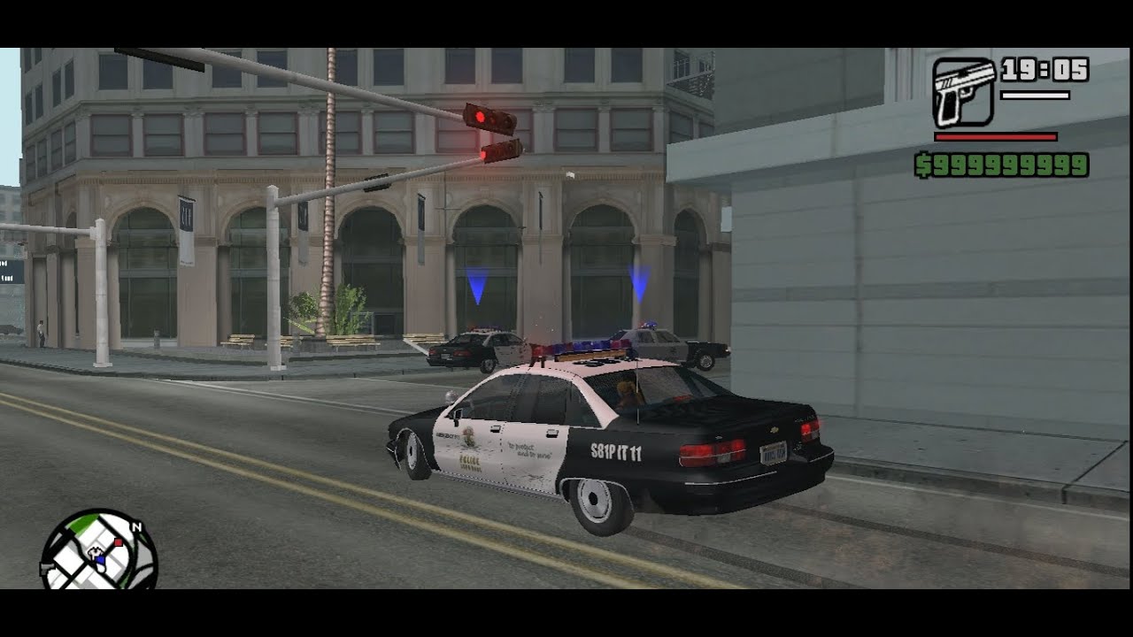 Los Angeles Pursuit GTA SA SAPD FR Ep 1 YouTube 