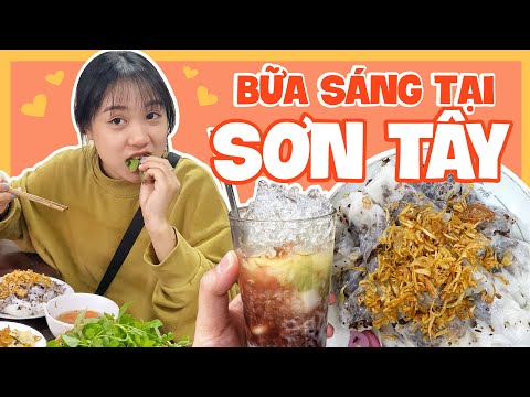 Video Thưởng thức Bánh cuốn nóng tại Sơn Tây! | Tiểu Màn Thầu - youtube