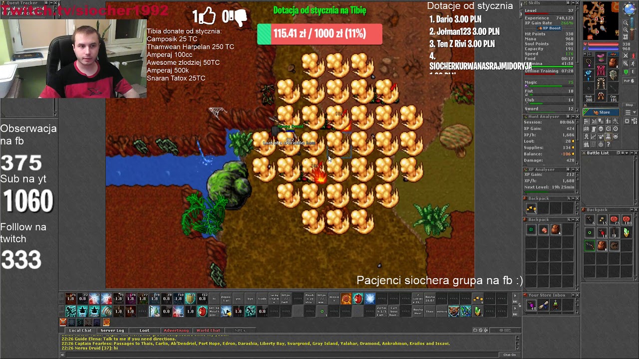 Killing In The Name Of Tibia
