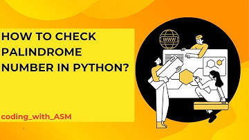 Python Program to check Palindrome number