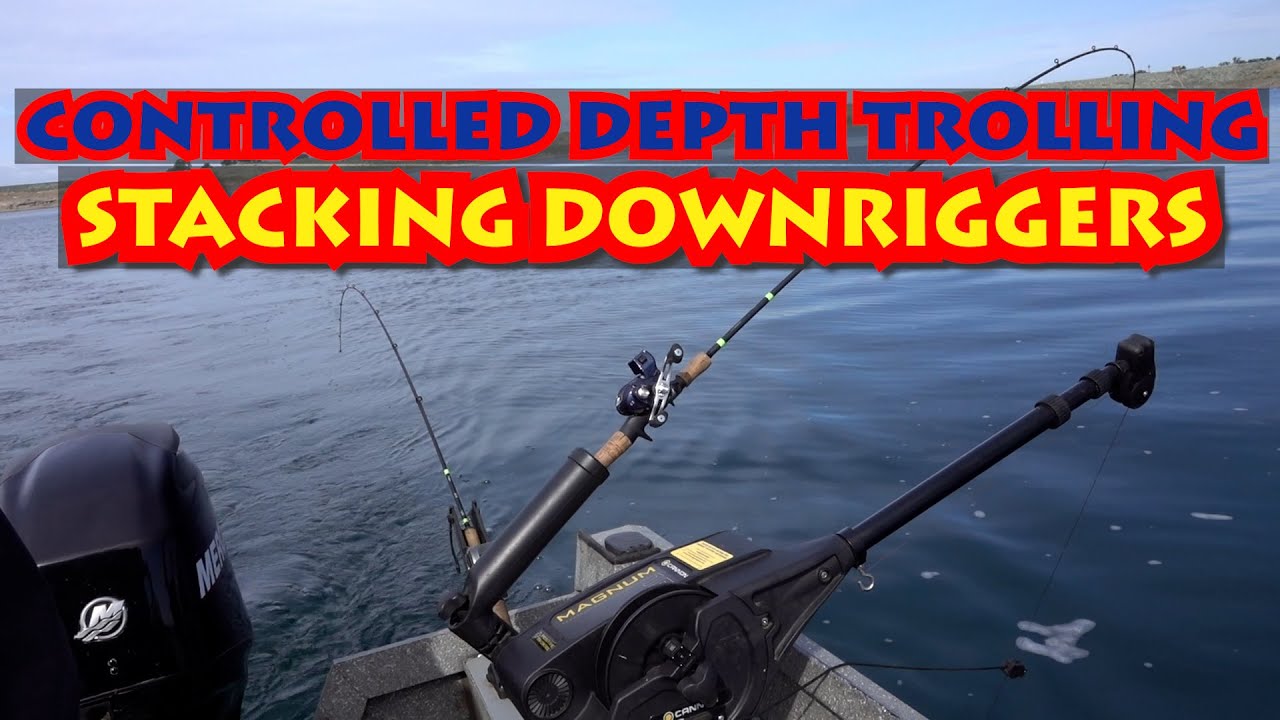 Controlled Depth Trolling for Trout; Toplining & Setback (Stacking