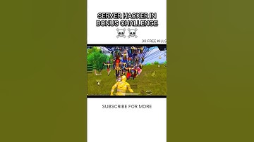 BONUS CHALLENGE ❌ SERVER HACKER 😡😡#hacker #serverhacker #bgmi #shorts #gaming #hackerexposed