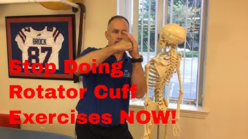 Stop doing your rotator cuff exercises now!