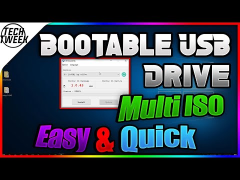 Best Bootable USB Drive Tool in 2021 | Multiple ISO Boot | Easy & Quick