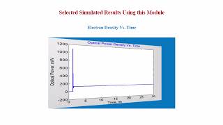 OCSim Module 7: Carrier Density and Optical Power of Laser Diodes for DC Currents
