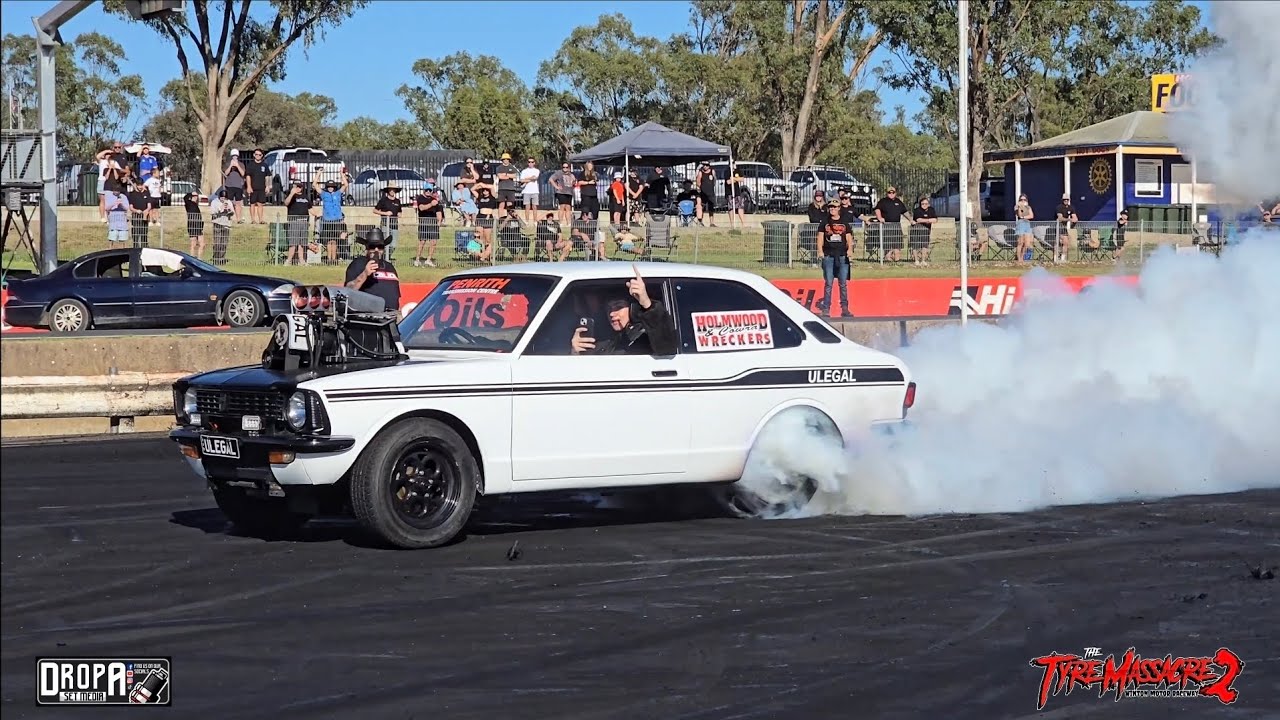 Mick Brasher smashing sets round 1 at Tyre Massacre 2 