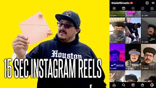 Instagram Reels Film Tips in 15 Seconds