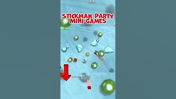 STICKMAN PARTY -  GAMEPLAY WALKTHROUGH: RANDOM FUNNY MINIGAMES FOR 1 2 3 4 PLAYERS
