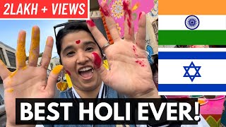 HOLI in ISRAEL | Indian In Israel | Indian Jews | India Israel 🇮🇳 🇮🇱 | Revital Moses | Marathi Vlog