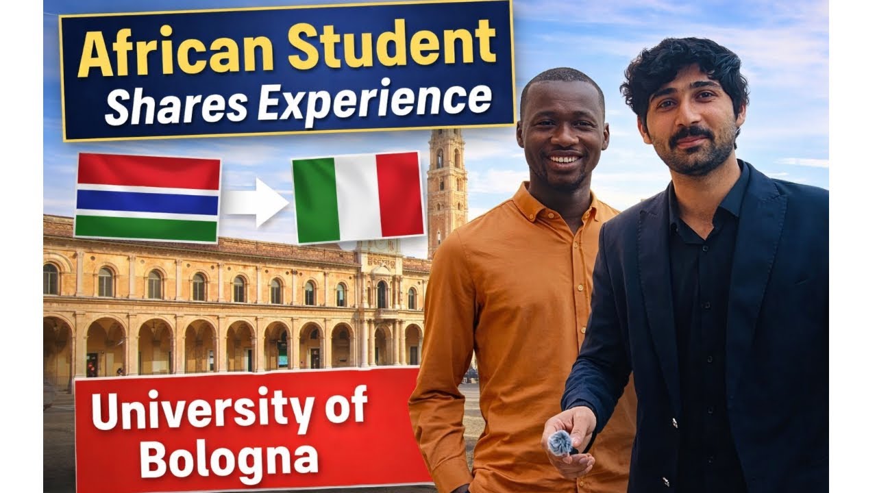 Gambian (Western Africa) Student Interview 🇬🇲➡️🇮🇹 Life in Italy | University of Bologna Experience